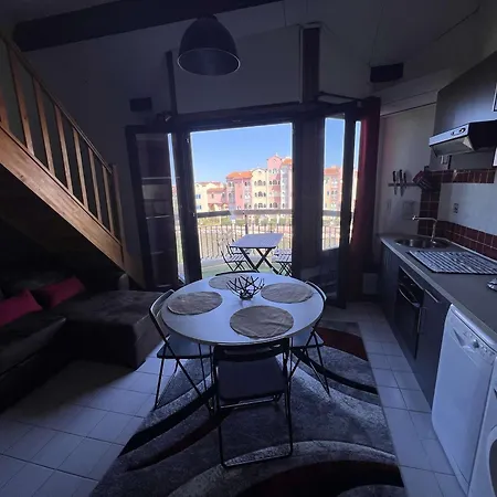 Studio Mezzanine Avec Climatisation Et Acces Piscine - Proche Mer - Cap Coudalere, Barcares - Fr-1-431-218 *