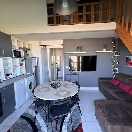 Studio Mezzanine Avec Climatisation Et Acces Piscine - Proche Mer - Cap Coudalere, Barcares - Fr-1-431-218 Апартаменты